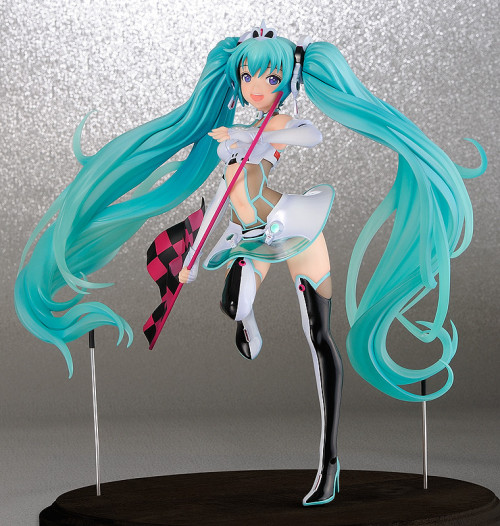 vocafigoftheday:  Today’s Vocaloid Figure of the Day is:Hatsune Miku Racing 2012 ver. 1/7 Scale by D
