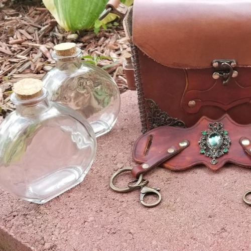 Medieval Alchemist / Medicine box. Will have this listed up in my Etsy shop by this weekend. Link to