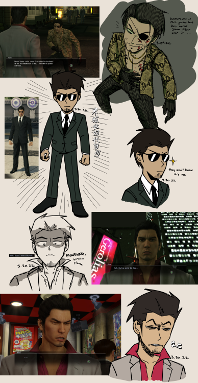 g-doodlez: stuff from kiwami 1