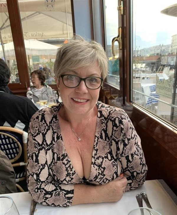 mature-romantic:mature-romantic:My date’s  breasts of are a life force, round, firmly on display to capture her pray.  “Now that we’ve had lunch…. Are you ready for me?”  Yum…