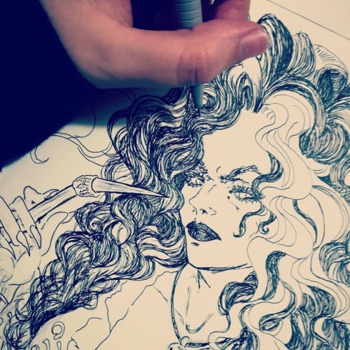 #lestrange #bellatrix ️ #harrypotter #voldemort #mangiamorte #drawingsketch #sketching #firstdrawing