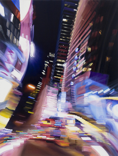 memewhore:  flowisaconstruct:  culturenlifestyle:  Psychedelic Oil Paintings of New York City by Alexandra Pacula  Artist Alexandra Pacula’s artistry investigates the seduction and glamour of the city lights through speed, vibrancy and psychedelic