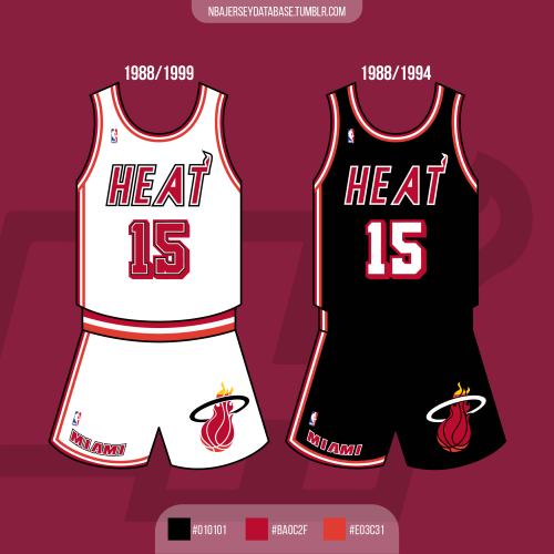 Miami Heat NBA 1988 Red White Baseball Jersey Gift For Men And Women -  Freedomdesign