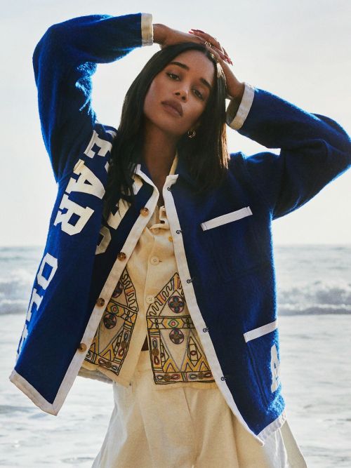 fylauraharrier:Laura Harrier with FARFETCH for March 2021