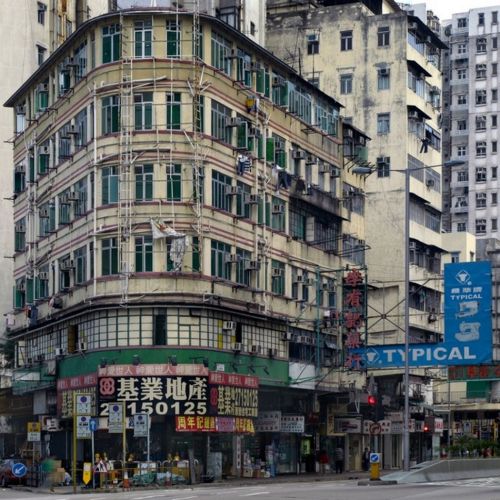 Michael Wolf (German, 1954-2019, b. Munich, Germany, d. Hong Kong) - Hong Kong: Corner Houses series