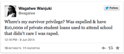 Augustayc:  Policymic:  Attention George Will, This Is What #Survivorprivilege Really