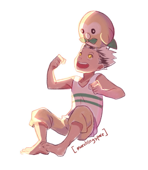 marchingspace: The only thing I can think of about the new Pokemon starters is how they’re so 