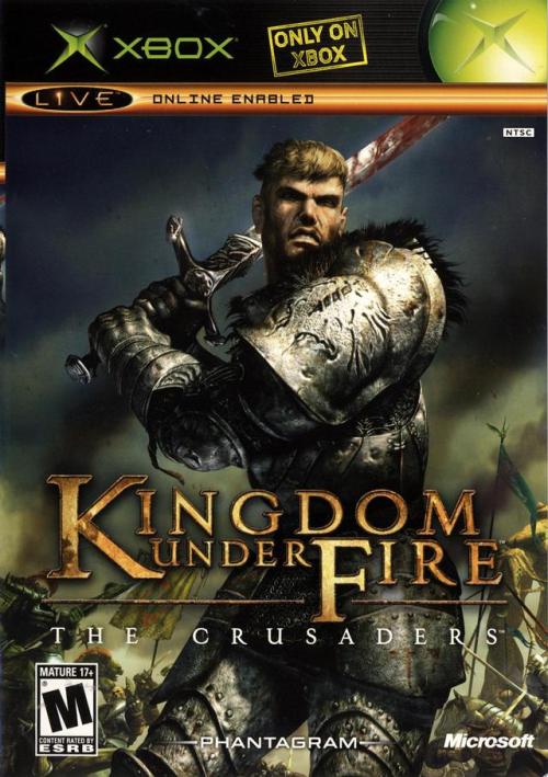 Box art comparison (JP/US/EU): Kingdom Under Fire: The Crusaders.