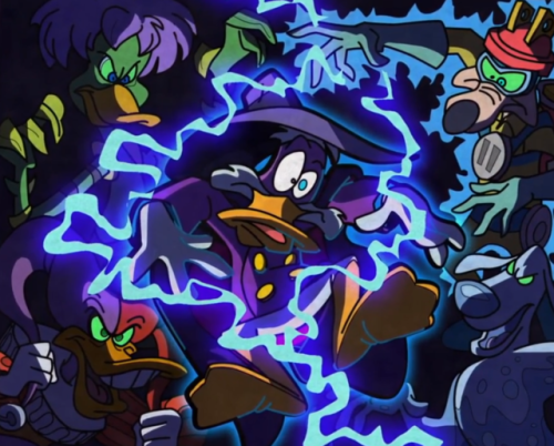 glowing-gravity:THE ORIGIN OF DARKWING DUCK…And, once again in a massive ego move, Darkwing is inspi