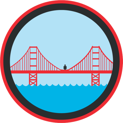 Lifescouts: Golden Gate Bridge BadgeIf you have this badge, reblog it and share your story;If not, g