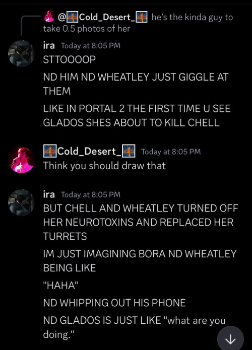 Bit Of A Random Post, But I Love The Portal Games And My Friend Gave Me The Best Idea For A Drawing