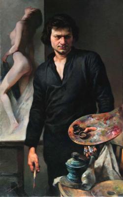 Gianni Strino, self-portrait 