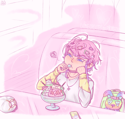  when no one’s wished you a happy birthday in the last two minutes happy birthday, Ramuda-chan