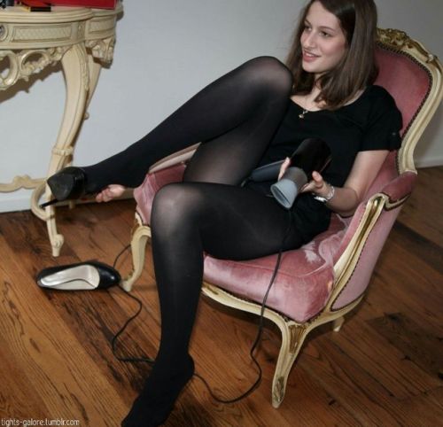 hotgirlspantyhose: fatalneon: “Have you guys ever heard about boys who are into pantyhose. I mean in