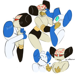 Cinderace Queen❤️🔥⚽🐇 — Robotboy AU where Tommy was sent Robotgirl  instead