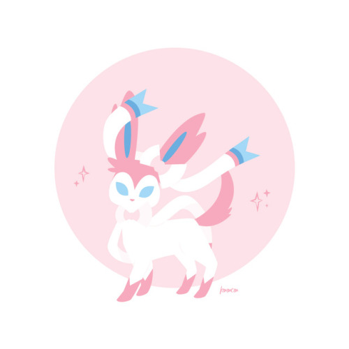 kmmcm: Eeveelution Sylveon  Finally working on finishing these guys!