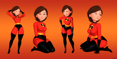 skuddpup: skuddpup:  My Helen Parr model is finished!! she still needs lots of outfits but shes got 