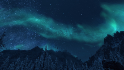 Sex caladran:  Night sky, near Windhelm ~* pictures