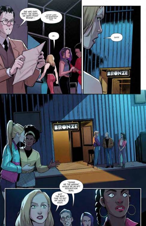 Buffy the Vampire Slayer #25 [preview]Script: Jeremy Lambert; illustration: Valentina Pinti; colors: