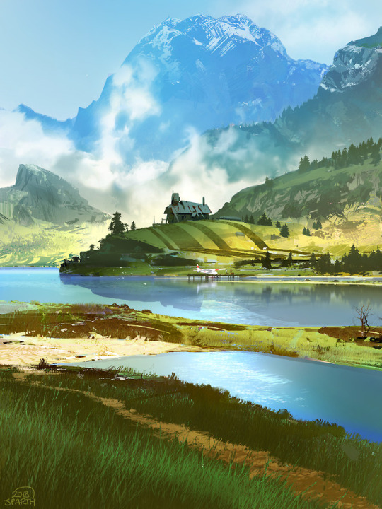 several pieces from this May 2018. one image a day initiative. it was worth it! https://gumroad.com/sparth