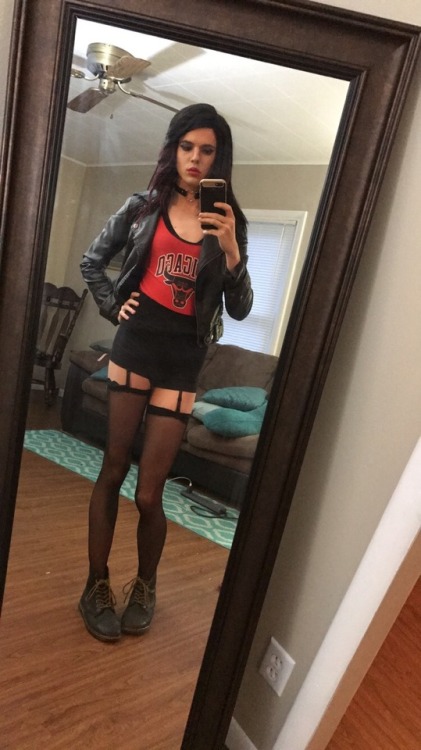 Outfit from last night. My wife kept playing with my butt and trying to pull my shorts up higher all