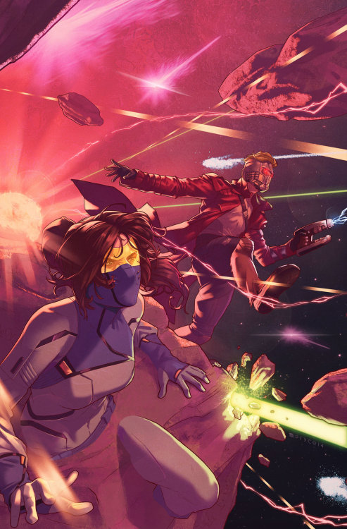 pryce14:  Guardians of the Galaxy #6 Variant by Pryce14  I did a variant for Guardians of the Galaxy! 