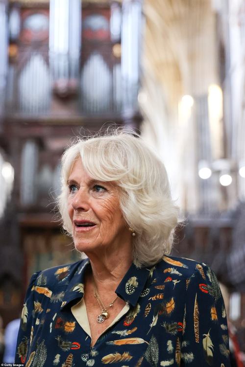 The Prince of Wales, Patron, Exeter Cathedral Development Appeal, and The Duchess of Cornwall visit 