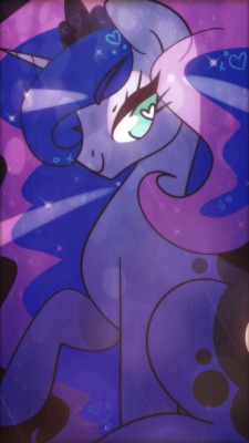 sapphire-shores: princess luna 