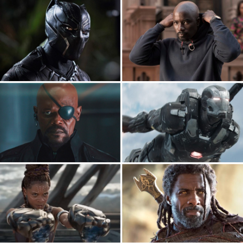 getinmelanin011: marvel-feed: In honor of Black History Month, let’s show some love to all of 