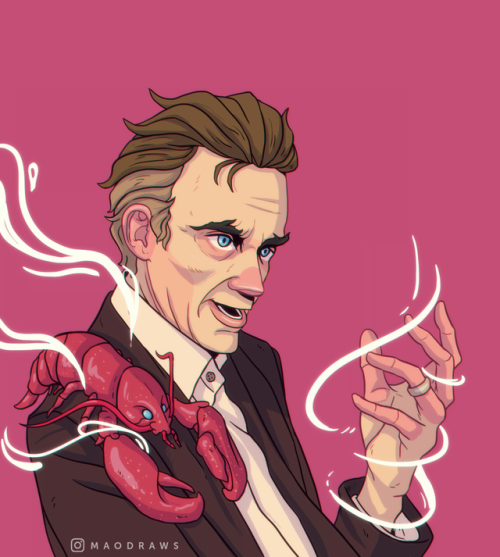  Dr. Jordan Peterson tribute portrait! I’ve been fascinated with his way of speaking ever sinc