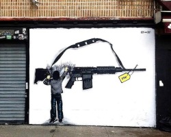 streetartglobal:  Thought provoking work from Icy &amp; Sot in Brooklyn. More here http://globalstreetart.com