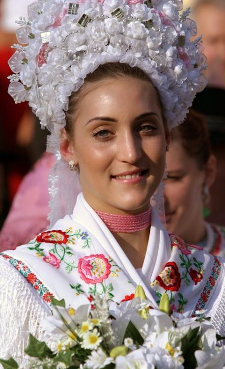 Matyo bride from Hungary