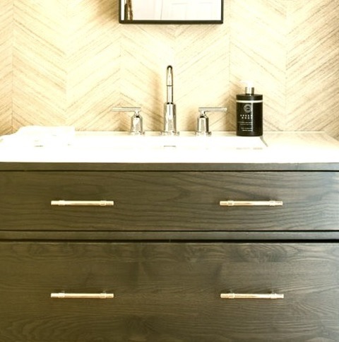 Atlanta Eclectic Powder Room