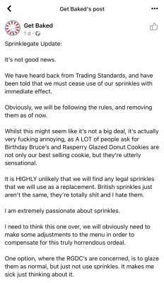 potatomuffn:hunterbiden:hunterbiden:the illegal sprinkles saga > bad art friend.To add on for those unaware of this bakery, this is Bruce:He’s an absolute mammoth of a chocolate cake (10 layers I think? Maybe more) that they sell by the slice