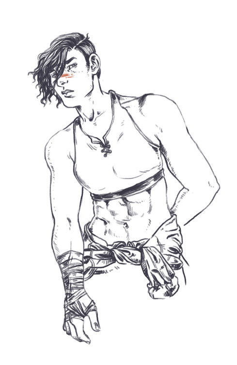 quick Hawke sketch