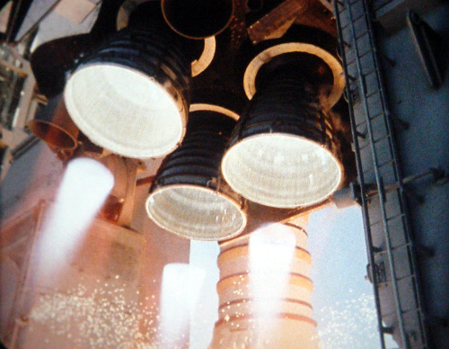 STS-110 saw the first use of newly-enhanced Space Shuttle Main Engines