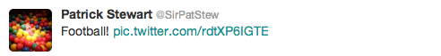 afootballreport:  No need to play on Sunday, Sir Patrick Stewart and Sir Ian McKellen already won the Super Bowl.