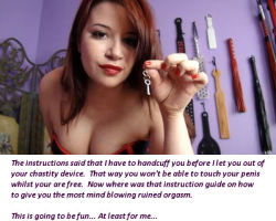 Male Chastity Rules