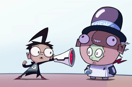 (2/2)From Invader Zim: Enter the FlorpusThis post includes a cute Gir and two masterpieces from the 