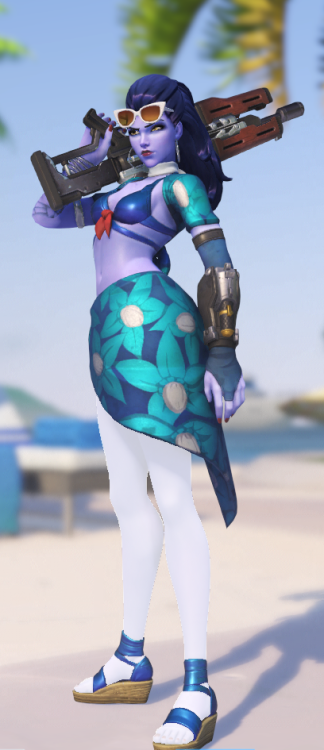 The summer games are here! Widowmaker has gotten a new sexy skin! So sexy that i added more to it! H