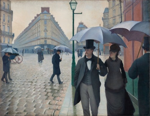 antoniettabrandeisova: Paris Street; Rainy Day C. 1877. Gustave Caillebotte (French, 1848-1894) Keep