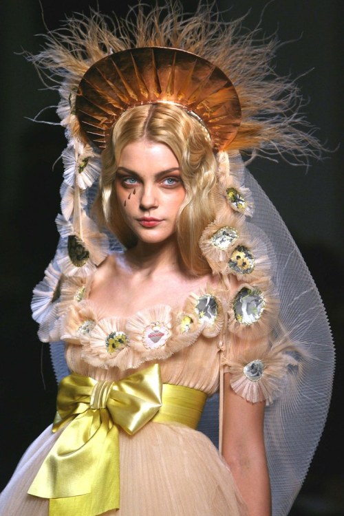 lelaid:Jessica Stam at Jean Paul Gaultier Haute Couture S/S 2007