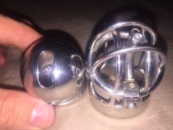 mistressandherknight:  Real Male chastity