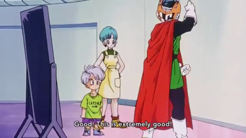 When Trunks realises from a young age that sometimes his mom’s fashion sense leaves a lot to be desi
