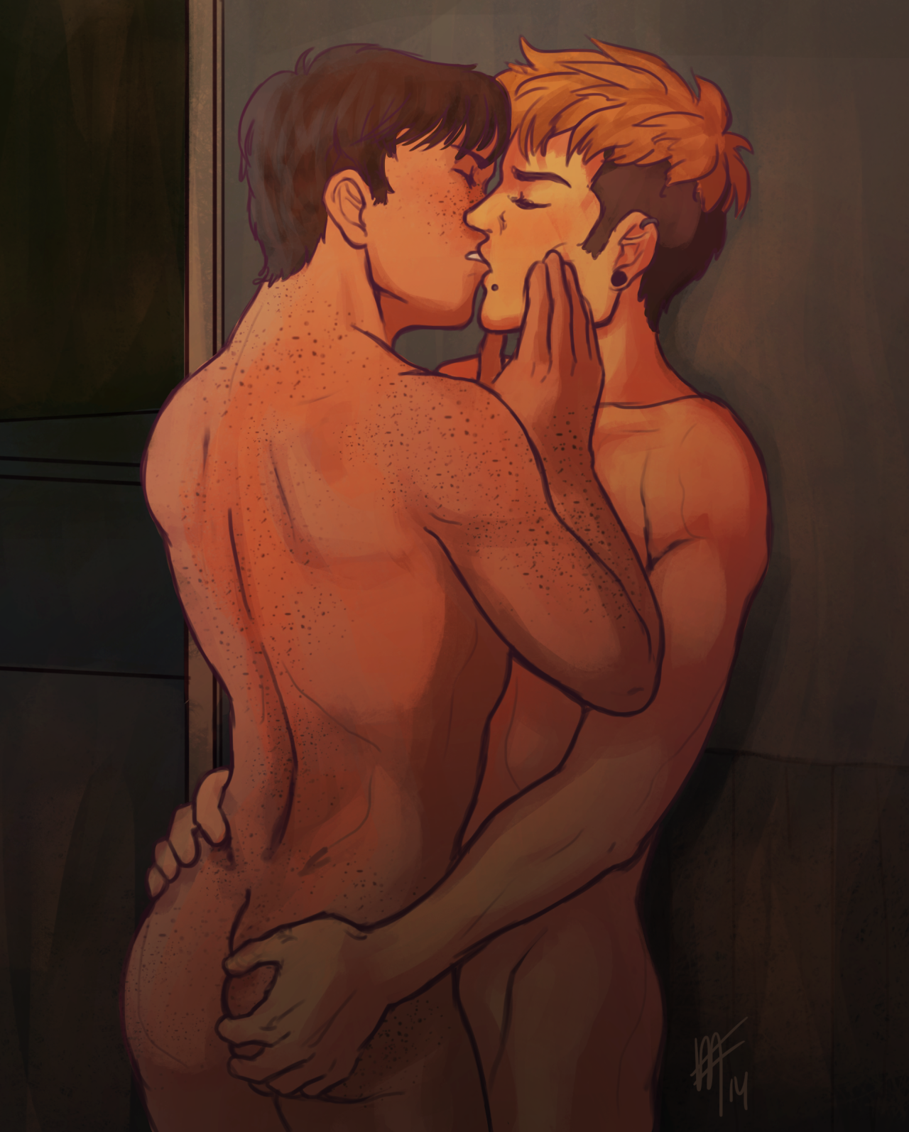 thisismouseface:  30 Day OTP Challenge (NSFW): Kissing this isn’t the one I started