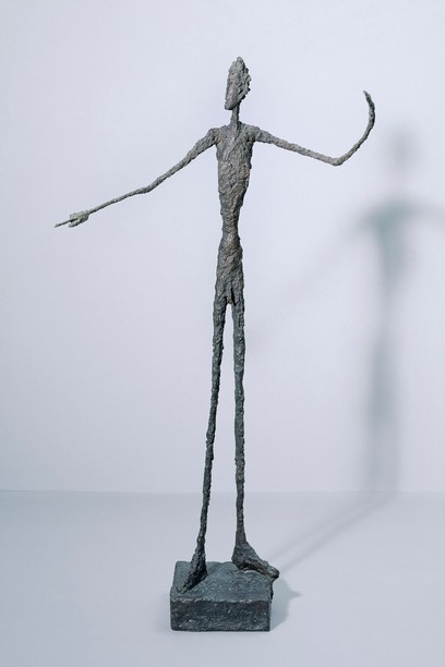 topcat77: Alberto Giacometti  Man Pointing 1947 Bronze  this is in the BMA !!