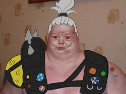 jinjidraws: Leaked picture of Roadhog without