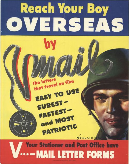 V-MailIntroduction to V-MailThis is the first is a 2-month long series of posts on the WWII process 