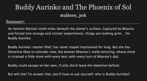 stubbornjerk:Buddy Aurinko and The Phoenix of Sol by stubborn_jerk (co-created with entropyre)Summar