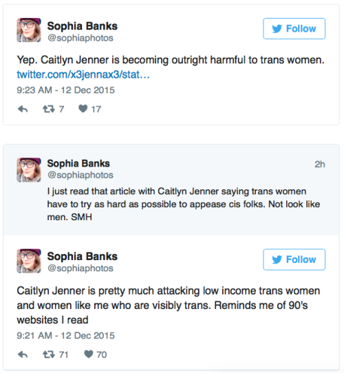 slackmistress: micdotcom: Caitlyn Jenner’s hypocritical transphobia sparks backlash A recent i